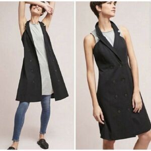 Anthropologie Maeve double button‎ Loretta blazer dress size 6 NWT